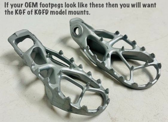 KGHD model (drop mount) FITS: 17'+ KTM, HUSQVARNA KTM.